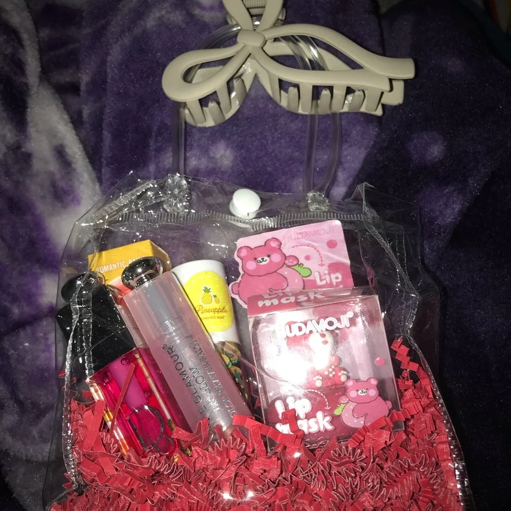 Pink Lip Care Gift Set with Hydrating Balm and Tint